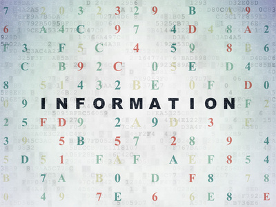 信息的概念 对数字数据论文的背景信息