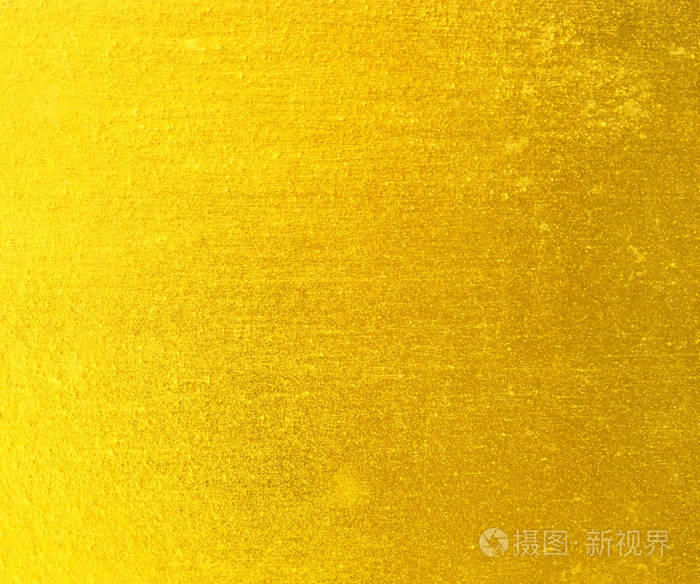 闪闪发亮的黄色叶金箔纹理背景