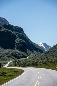 挪威西部的 Geiranger 地区