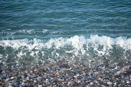 鹅卵石海滩, 海滨景观