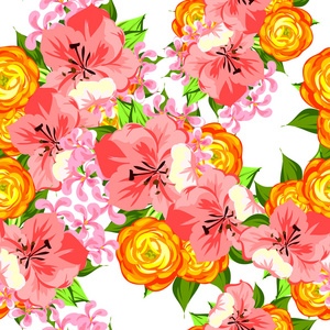 花卉图案背景