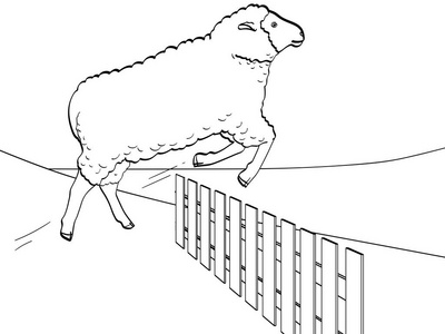 羊的栅栏图片-羊的栅栏素材-羊的栅栏插画-摄图新视界