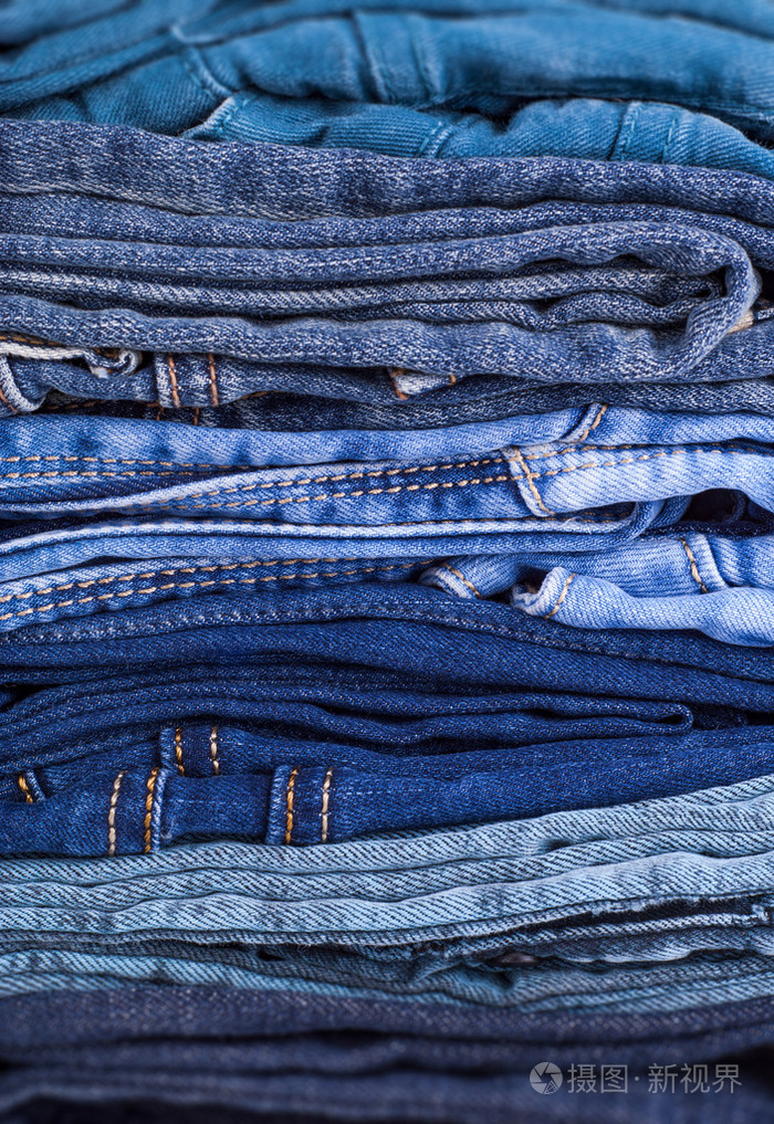 作为背景或纹理牛仔裤