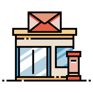 邮局 linecolor 插图照片