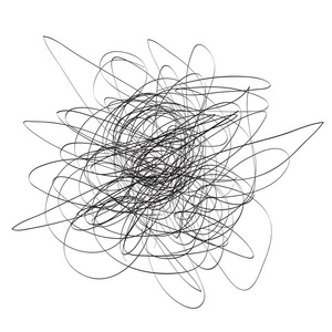 手拉动态潦草.黑白插图.背景条纹.通用模式.艺术创作照片