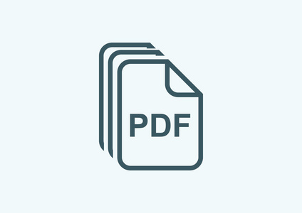 Pdf 文件，web 图标