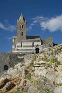 Portovenere 圣彼得教堂的看法