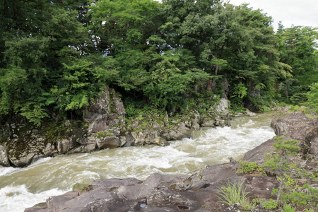 日本岩手县岩手县 Genbi 峡