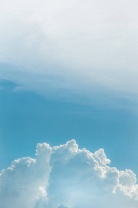 天空和云的背景图像用于插图