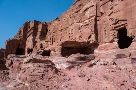 Nabatean 古城佩特拉墓