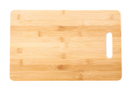 孤立木菜板照片