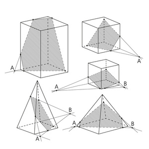 数学图片节的多面体。几何背景