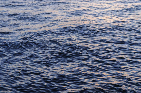 阳光河水夕阳下的河水波浪照片