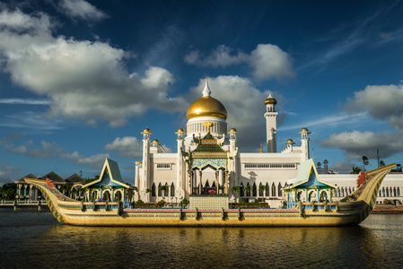 苏尔坦  奥马尔  阿里 saifuddin 清真寺