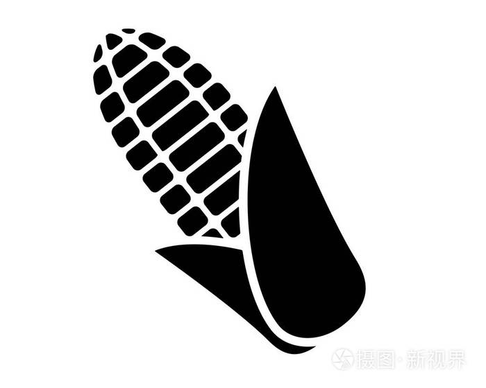 玉米图标标志符号酷可爱图标包应用程序设计图标