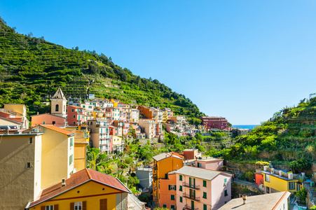 意大利五渔村 manarola 镇