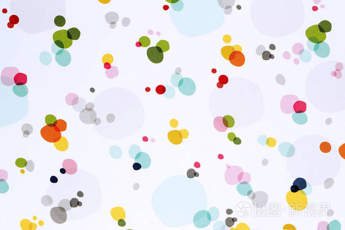 彩色点缀无缝图案, 纹理背景