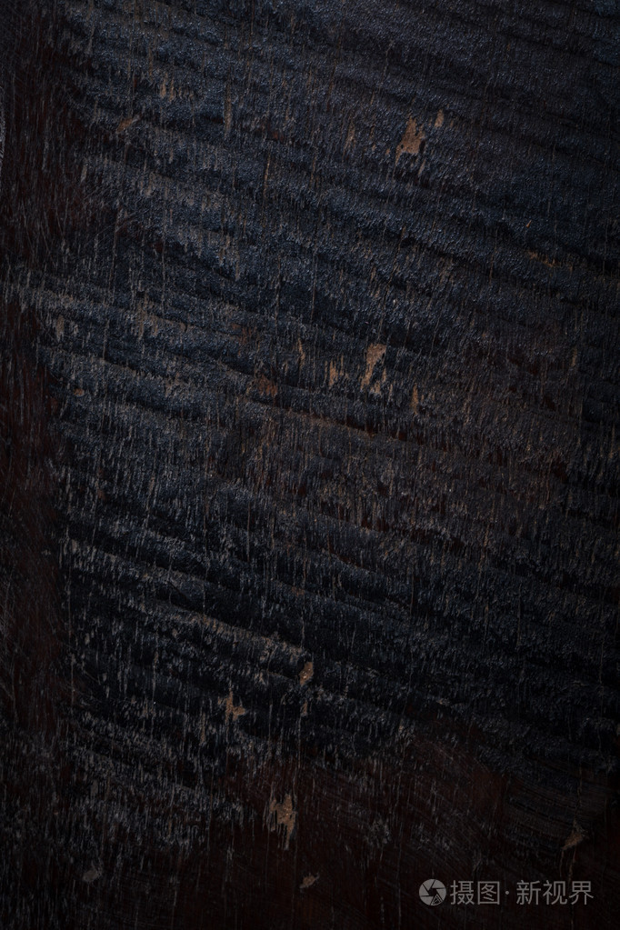 黑色木材纹理背景