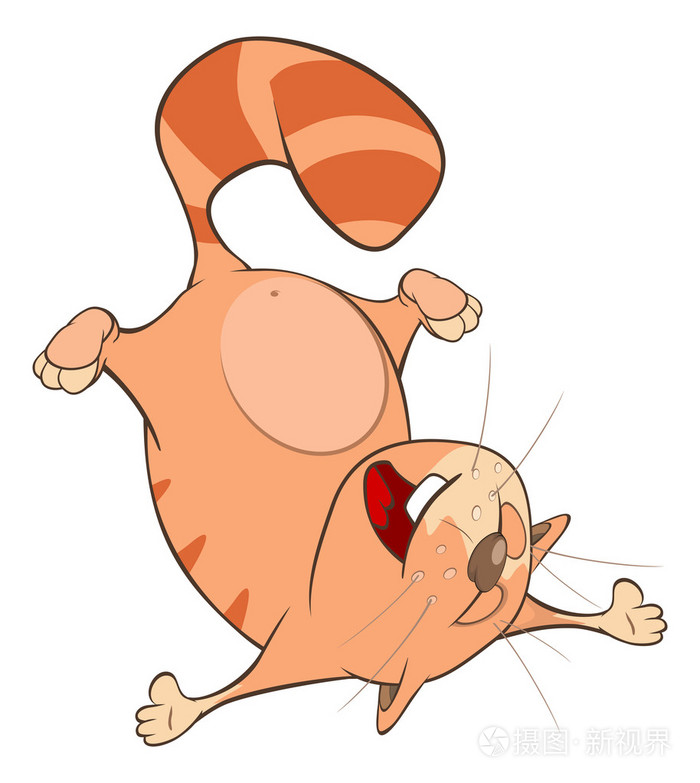 可爱的猫咪.卡通人物