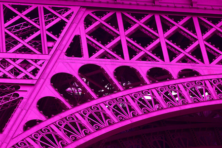 埃菲尔铁塔片段巴黎
