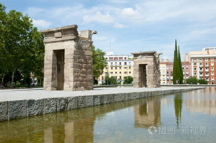 西班牙 Debod 寺马德里