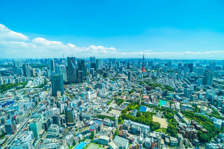 日本东京美丽的建筑景观