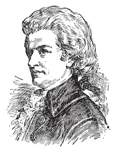 莫扎特, 1756-1791, 他是一个多产和有影响力的作曲家的古典时代