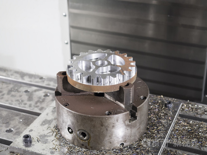 数控加工中心切削模具照片-正版商用图片0s83x8-摄图新视界