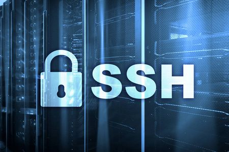 Ssh, 安全的外壳协议和软件。数据保护互联网和电信概念