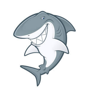 白鲨鱼吉祥物