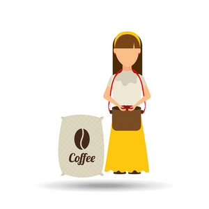 哥伦比亚咖啡图标