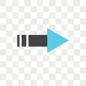 向右向上箭头图片