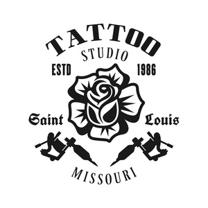 玫瑰与刀纹身图片-玫瑰与刀纹身素材-玫瑰与刀纹身插画-摄图新视界