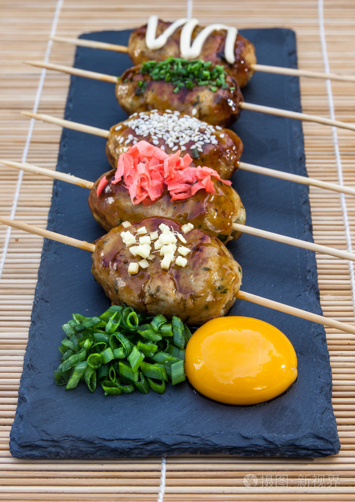 tsukune 日本鸡肉丸子