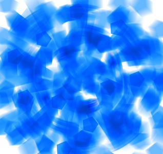 蓝色形状抽象爆炸背景