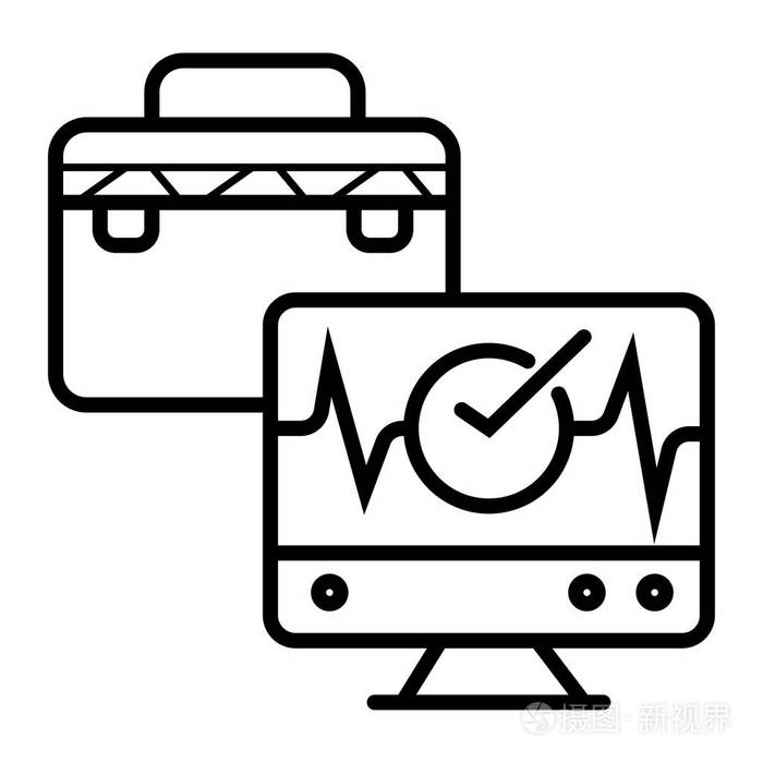 x 射线, 医学诊断图标向量插画-正版商用图片0s9r1x-摄图新视界