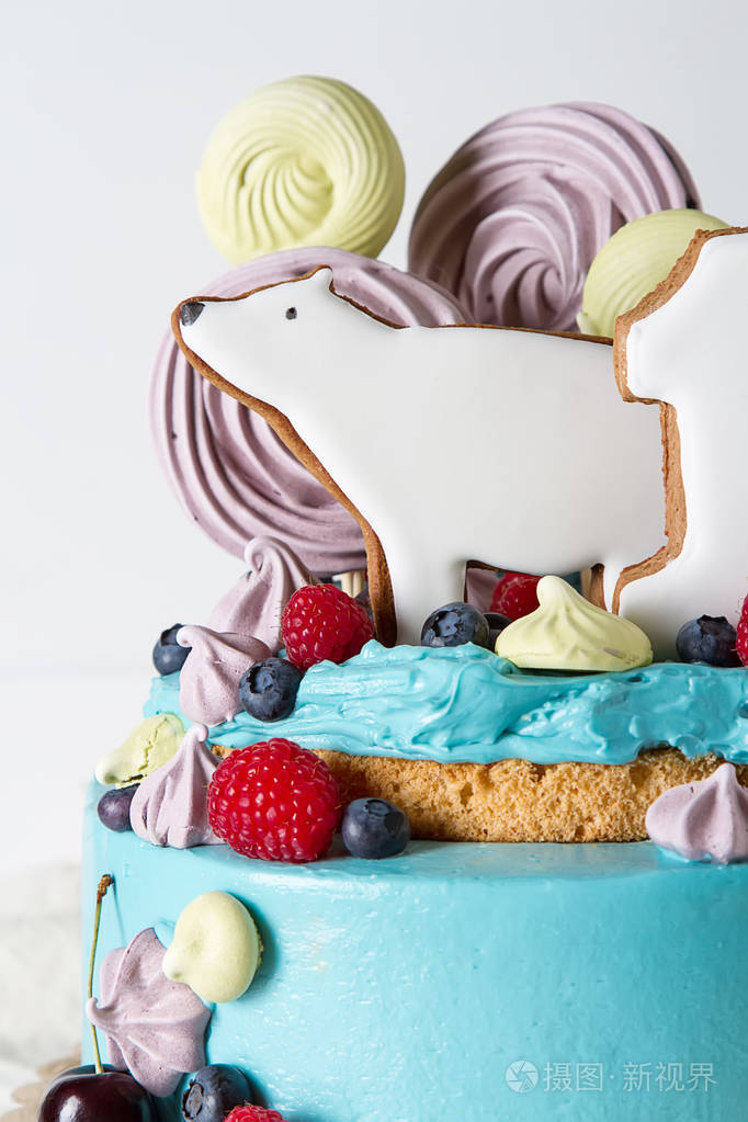 儿童甜点.光背景