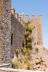 caccamo 的中世纪城堡，近巴勒莫西西里