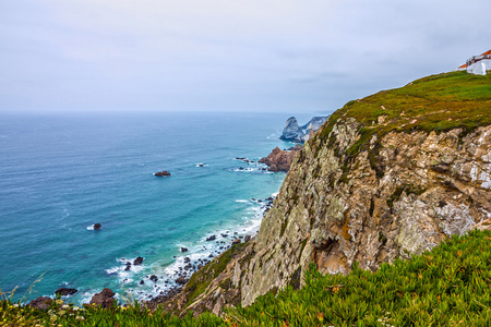 海景海滩，Cabo da Roca 葡萄牙