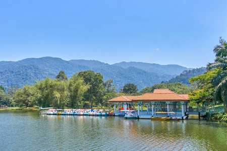 美丽的太平湖花园或怀孕湖, 马来西亚