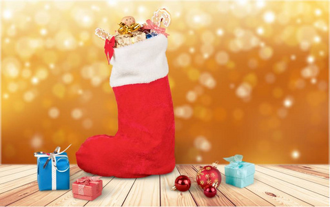 圣诞老人的红袜子