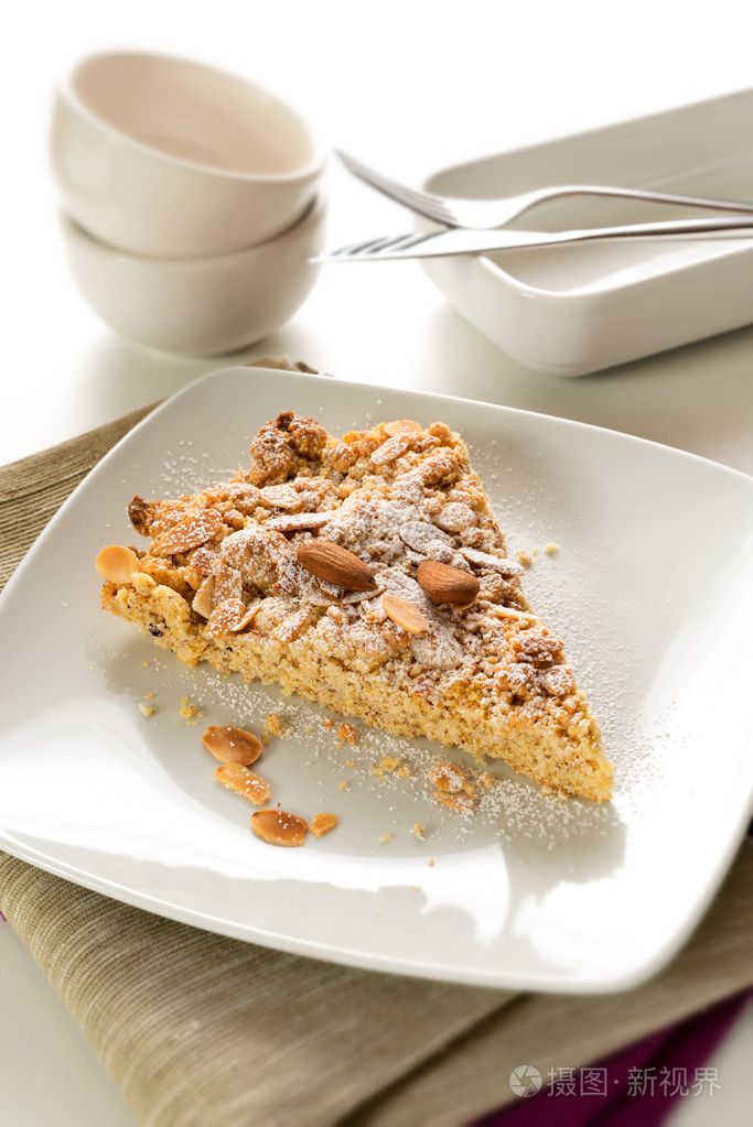 一块自制的意大利蛋糕