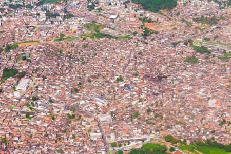 在巴西的大贫民窟