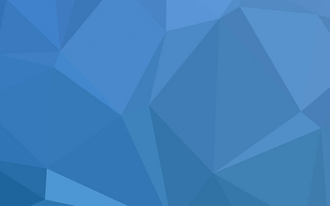 光绘人像闪光浅蓝色矢量多边形抽象背景.闪光的抽象插图与优雅的设计.