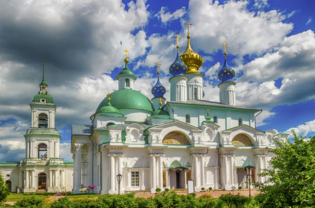 在罗斯托夫大俄罗斯到斯 Yakovlevsky 迪米特里耶夫修道院