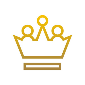 皇冠标志设计矢量