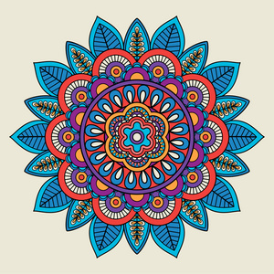 白色隔离的圆形构图,用于标识,婚礼,贺卡花海门口圆对称彩色粉笔富有