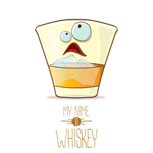 我的名字是威士忌矢量概念.