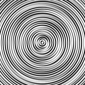 梯度同心波纹圆形波纹图案同心圆照片