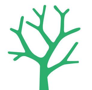 树分支矢量图片